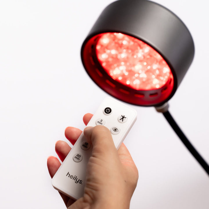 heilys® Gen30 Rotlichtlampe und 670nm Augengesundheit