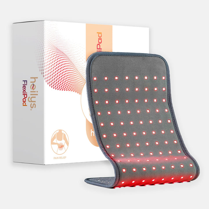 heilys® FlexiPad Rotlichtlampe zur Schmerzlinderung