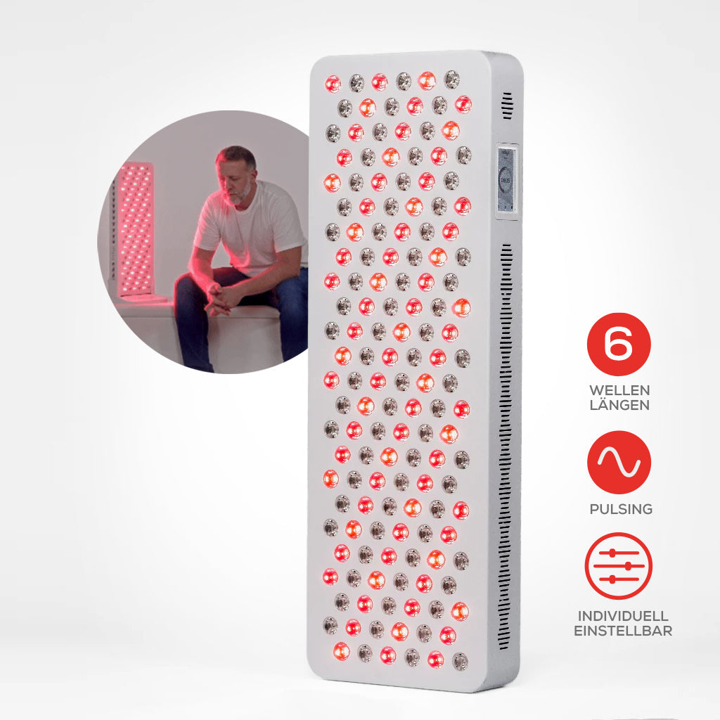 heilys Gen100 Rotlichtpanel für Hautpflege & Regeneration