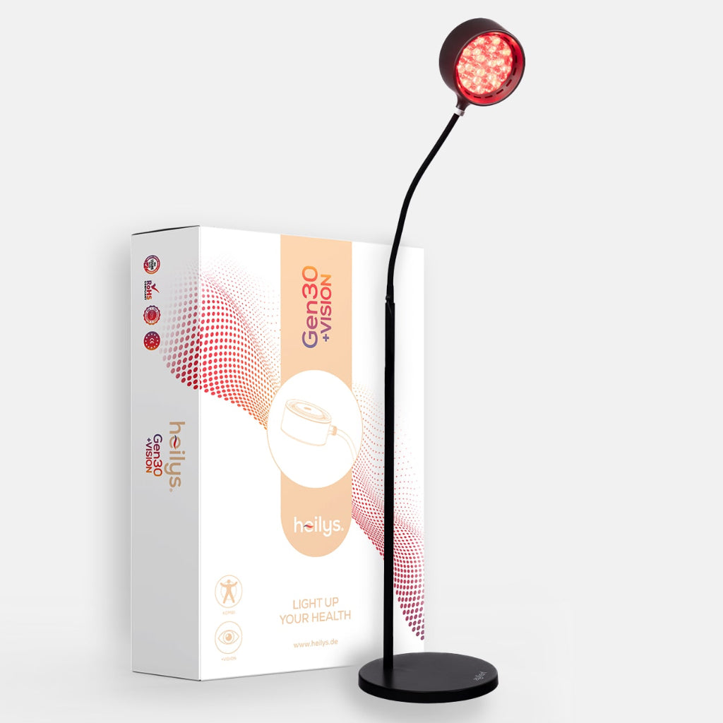 heilys Gen30 – LED-Rotlichtlampe mit 6 Wellenlängen für gezielte Schmerztherapie
