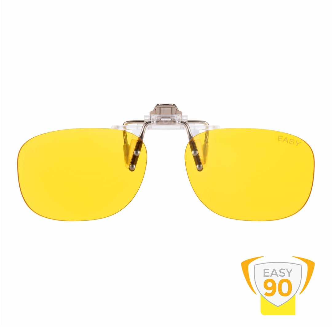 Prisma CLiP-ON EASY90 Blaulichtfilter-Brillenaufsatz - WeCare+