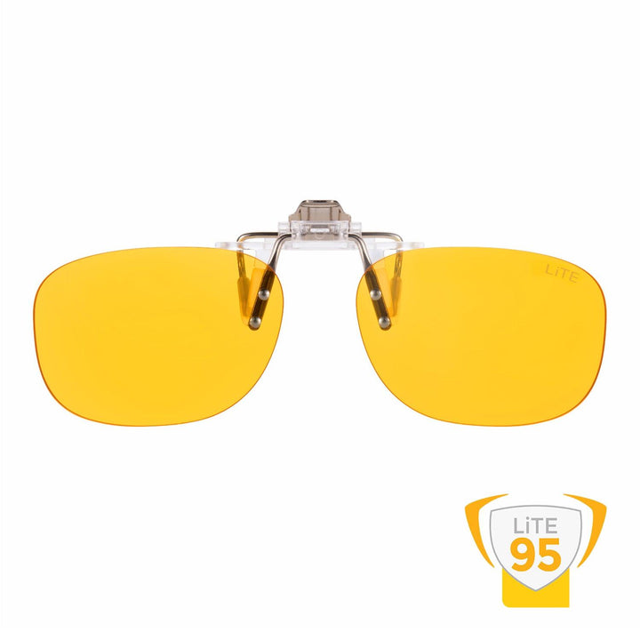 Prisma CLiP-ON LITE95 Blaulichtfilter-Brillenaufsatz - WeCare+
